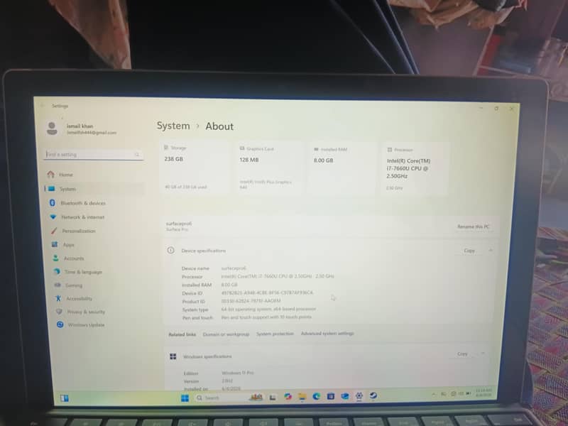 surface pro 6 2