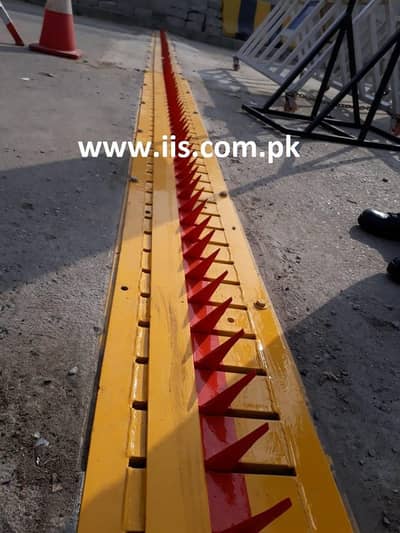 Tyre Killers, One way barriers, Road Spikes, Blockers in Pakistan