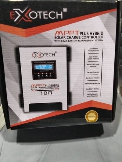 70A hybrid mppt solar charge controller  smart solar battery charger