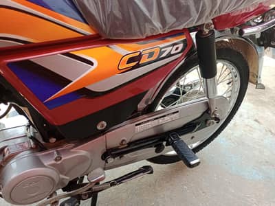 honda CD70 Islamabad Number first owner new condition