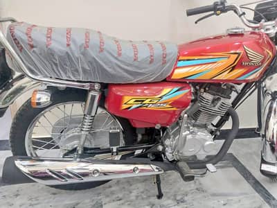 Honda CG 125 brand new zero meter