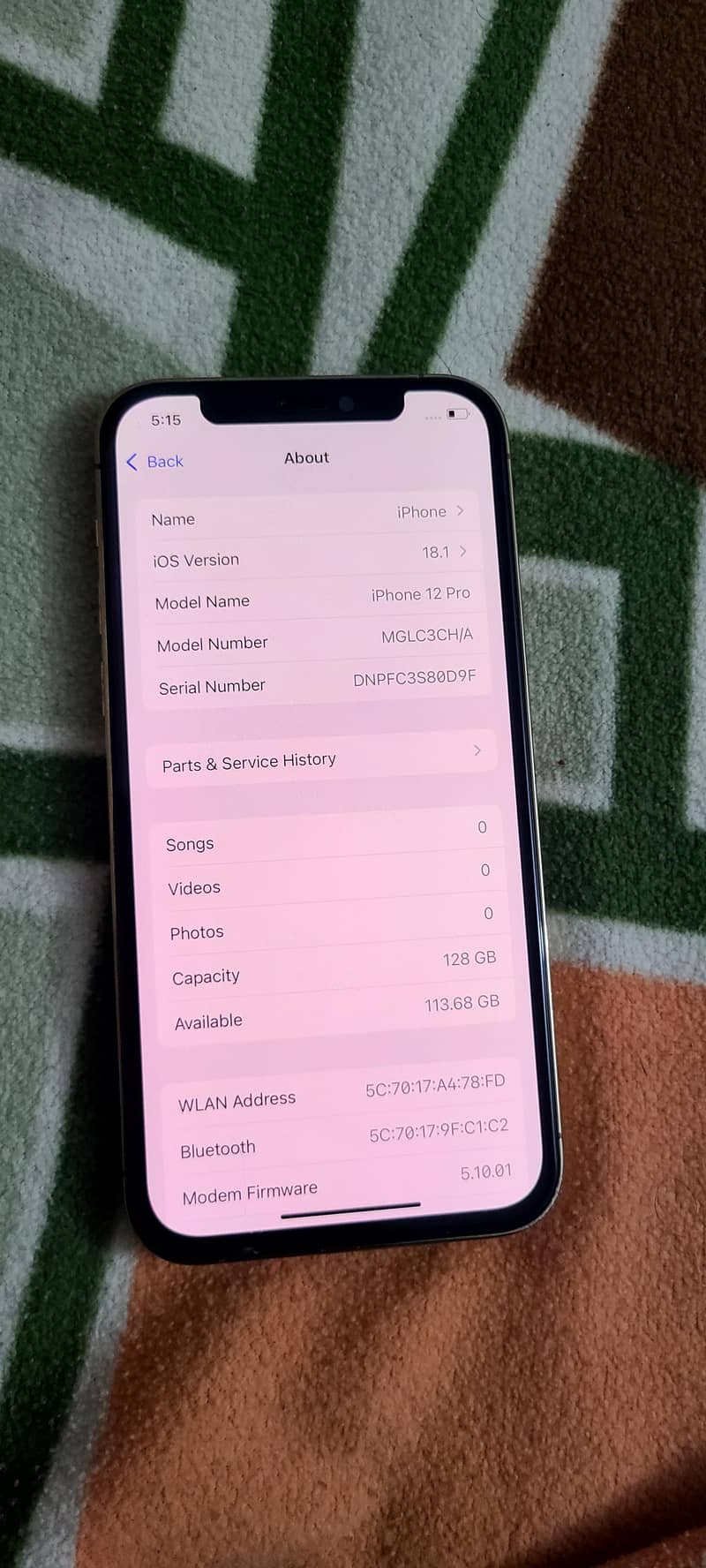 iPhone 12 Pro 5
