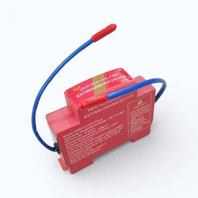 din rail aerosol fire extinguisher for electrical panels