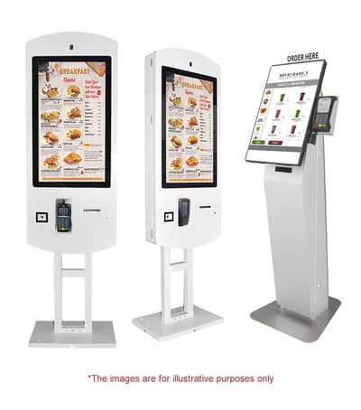 Digital Self order Kiosk-Floor  standee-Touch Display-smart board-SMD
