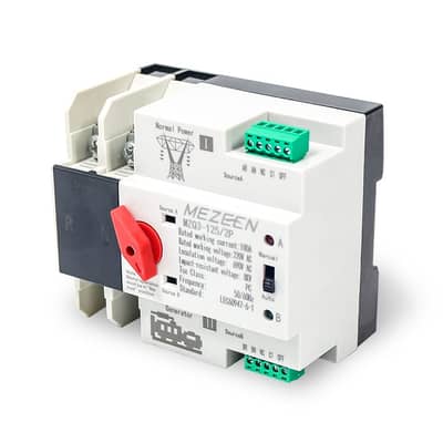 mezeen 100A dual power automatic transfer switch ats 2P 230V switch