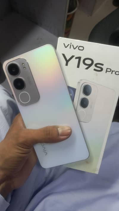 Vivo Y19s 6gb 128 gb with box charger