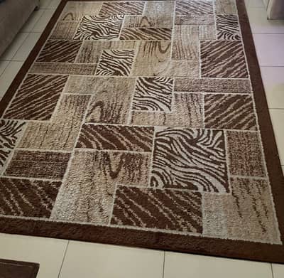 Brown Carpet Rug 7x10 ft – Neat & Well Maintained