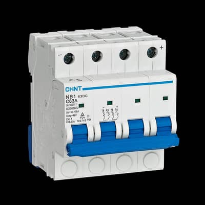 chint NB1-63dc 4P 63A dc mcb 1000V | solar circuit breaker 6kA