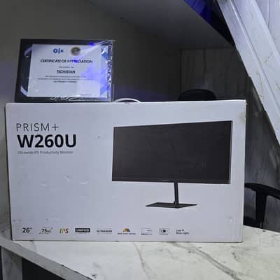 led | gaming monitor | PRISM+ W260U | Prism led | lcd | led stock