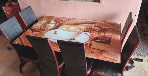 "6 Seater Dining Table Set