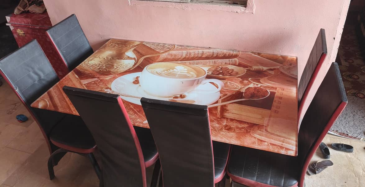 "6 Seater Dining Table Set 0