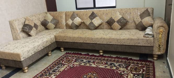 L Shaped Sofa set 7 seater