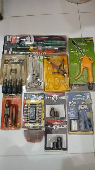 Multi-purpise hand tools & hardware joblot