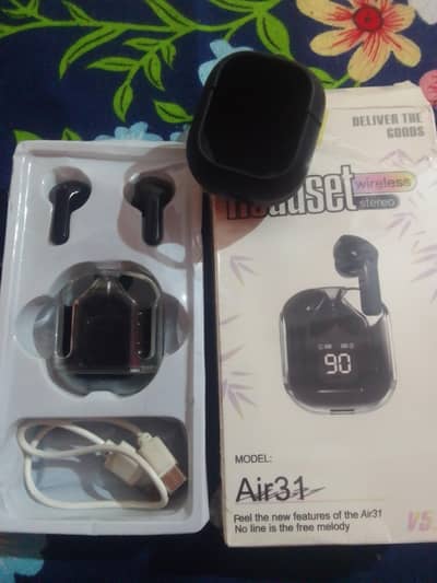 Headset Wireless Stereo Model Air 31