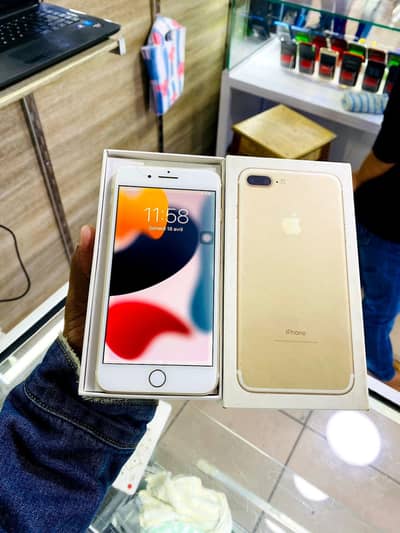 iphone 7 plus 128 GB  (no open no repair) (PTA approved) all ok