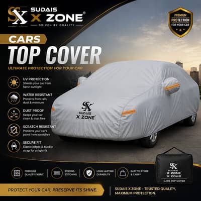 Heavy Duty Microfiber Car Cover | Sedan & Hatchback