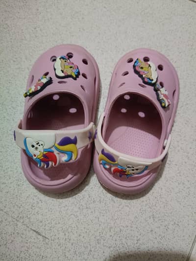 Pink Crocs