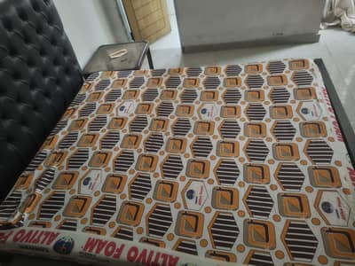 Queen size bed with mattress included