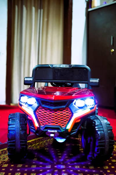 Kids Electric Car 4x4 | Remote Control | LED Lights | Urgent Sale