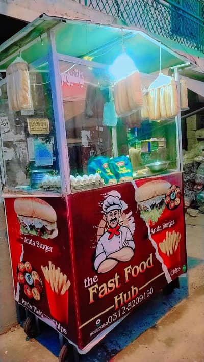 Fast Food Counter for Sale / food stall for sale