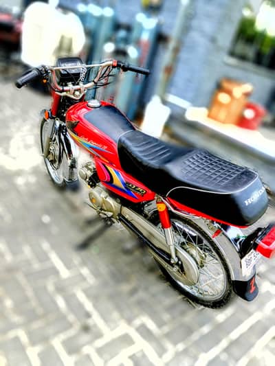 Honda CD70 2010 Model restored