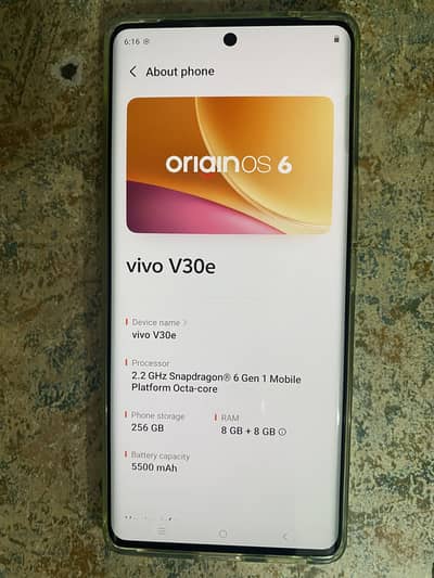Vivo V30e