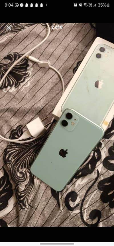 IPHONE 11 OFFICIAL PTA 128GB BOX CHARGER