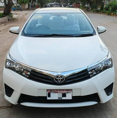 Toyota Corolla XLI model 2017