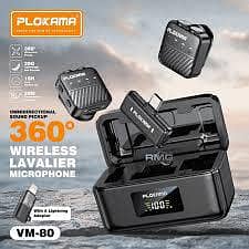 plokama broadcast lavalier microphone vm 80 model