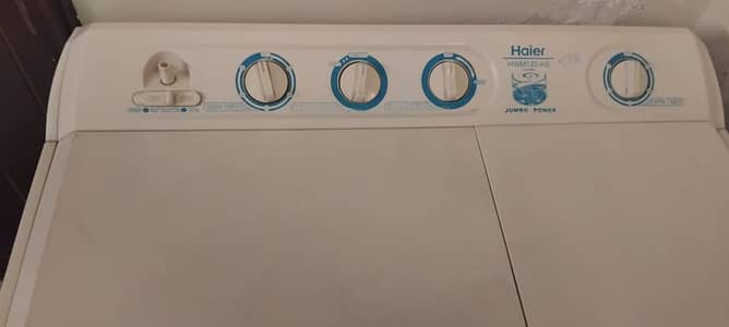 Haier washing machine