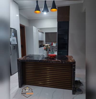 Wardrobe / Media wall / Kitchen Cabinets / Door /wood work / Cupboard