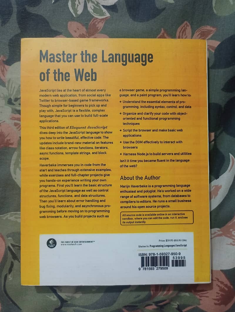 Eloquent JavaScript 3rd Edition Programming Book 1