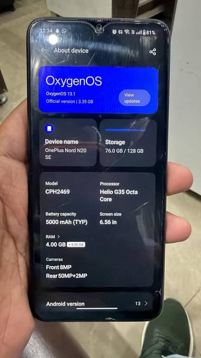 One Plus Nord N20 SE