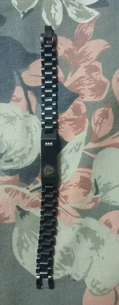 Black Metal Watch Bracelet