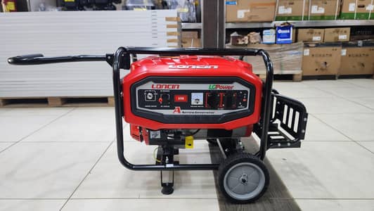Original Loncin LC5500 Gas & Petrol Generator – Reliable Power Backup