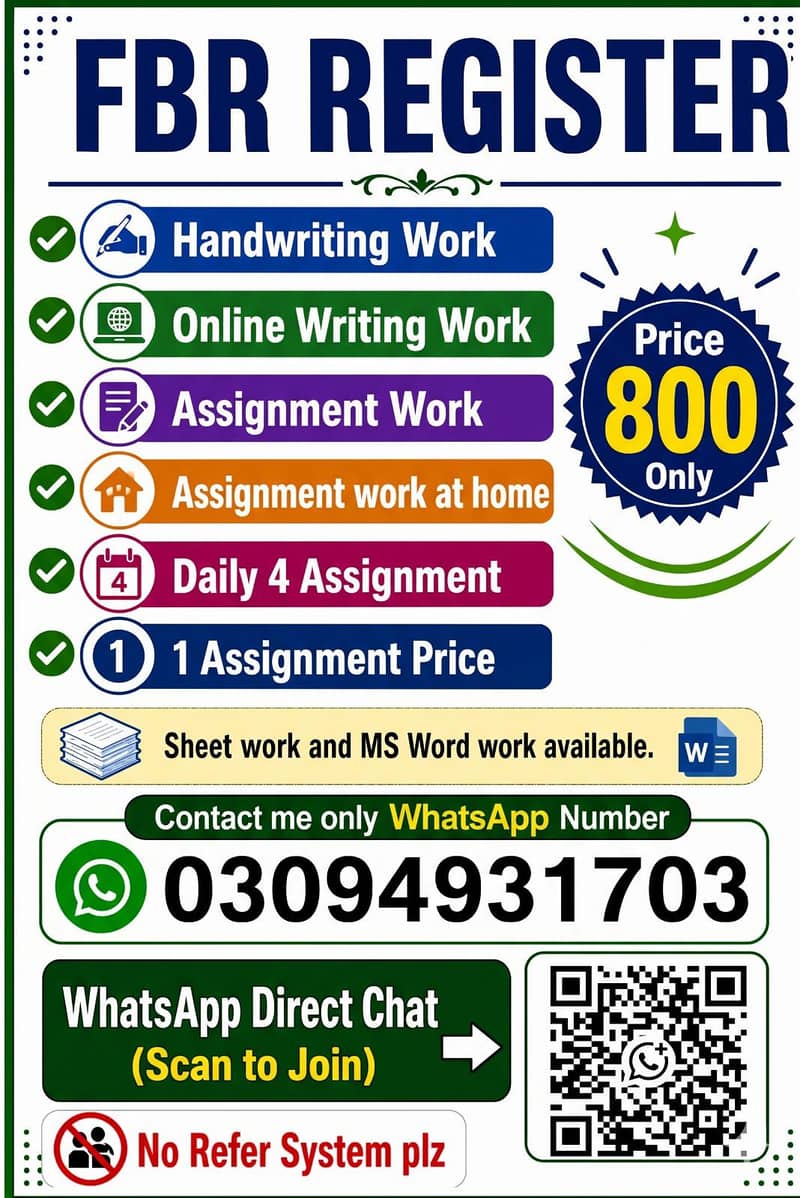 assignment work 15