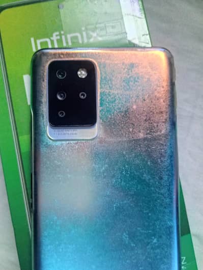 Infinix Note 10 Pro 8GB/128GB with Box just line issue