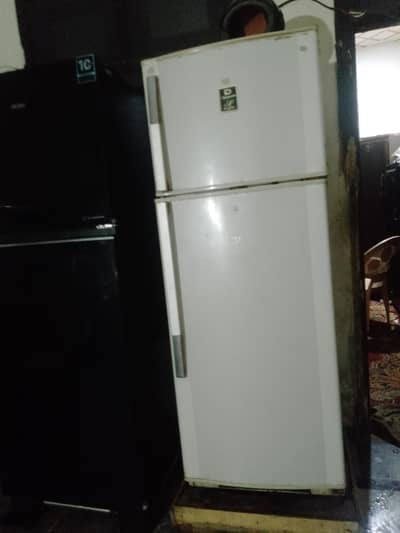 Dawlance fridge Gray off-white color