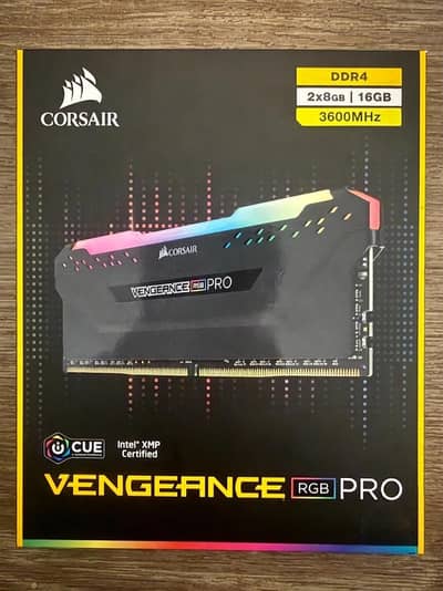 Corsair Vengeance Pro RGB 16GB DDR4 DRAM 3600MHz Memory Kit