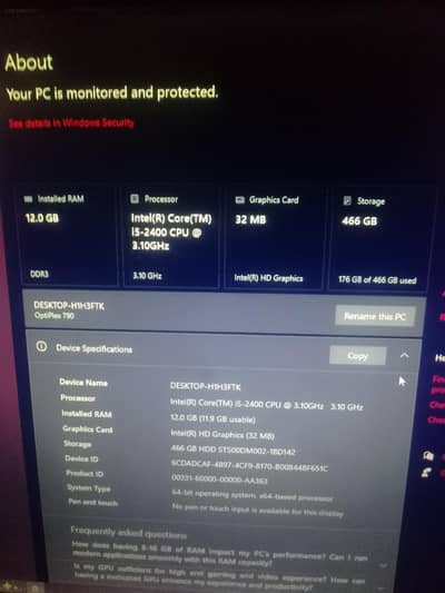 Dell optiplex I5 2nd generation