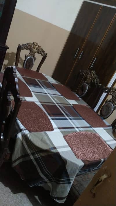 Dining Table with 6 Chairs