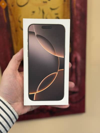 APPLE 16 PRO MAX 256GB NON PTA BRANDNEW PHONE