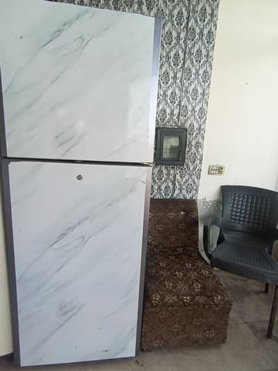 Haier fridge total genuine ha condition 10 by 10 ha
