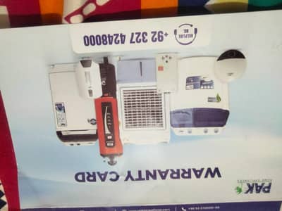 only 10 days used pak fan air cooler