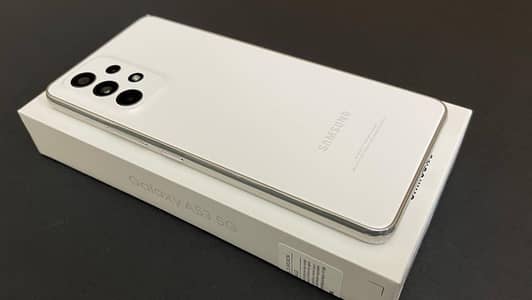 Samsung A53 5G new condition with only box