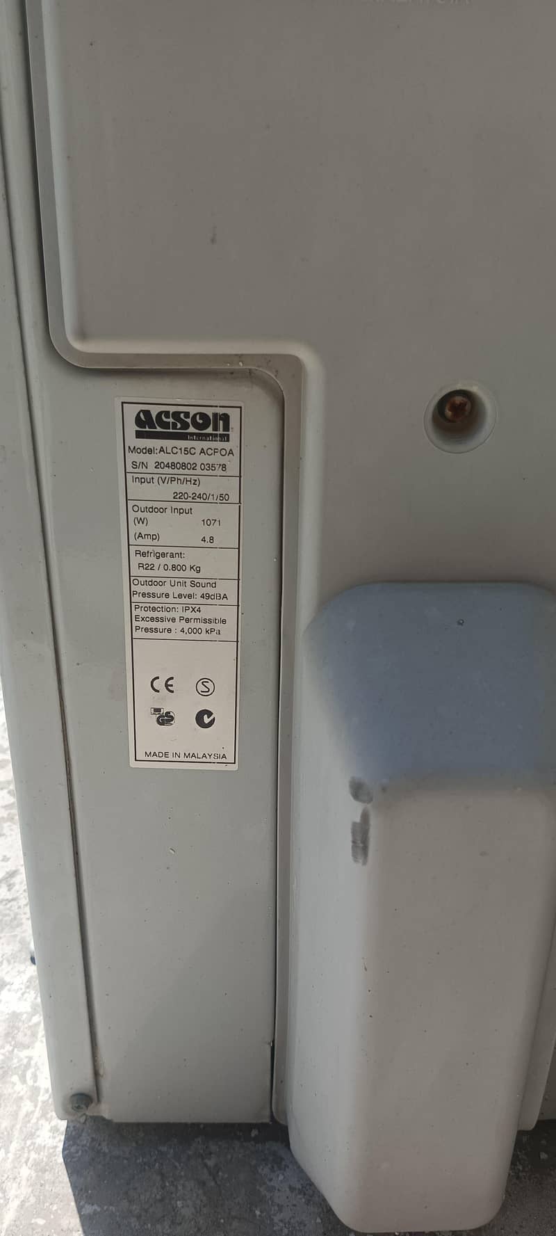 good condition Ac 0