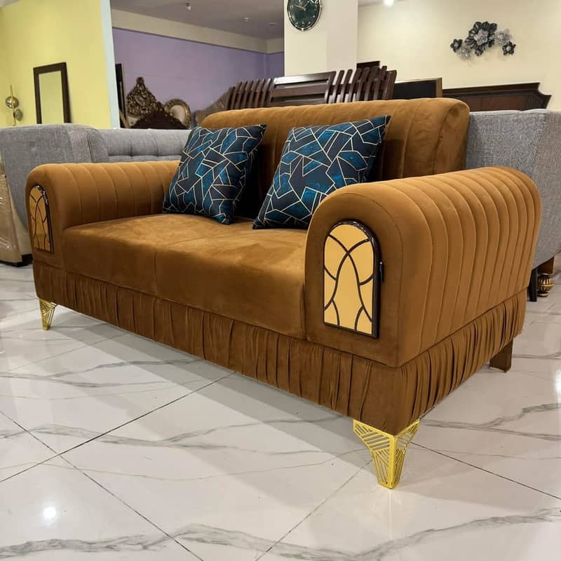 Sofa Sets/7 , 6 & 5 Seater sofa/Wooden Sofa/Dewan Sofa/Brand New Sofas 12