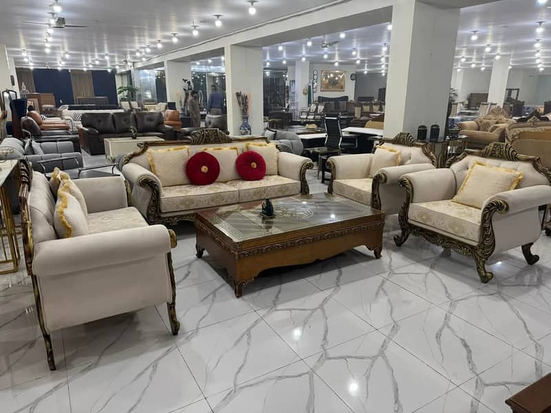 Sofa Sets/7 , 6 & 5 Seater sofa/Wooden Sofa/Dewan Sofa/Brand New Sofas 8