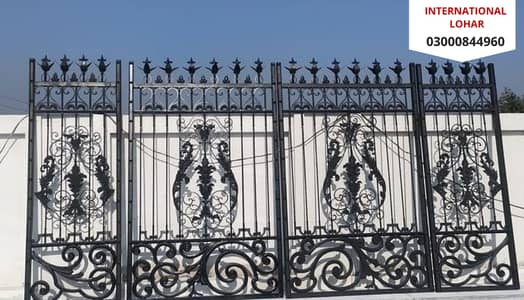 Iron gates-Cnc Gates-Safety grills-Stainless grill-Iron door-Main gate