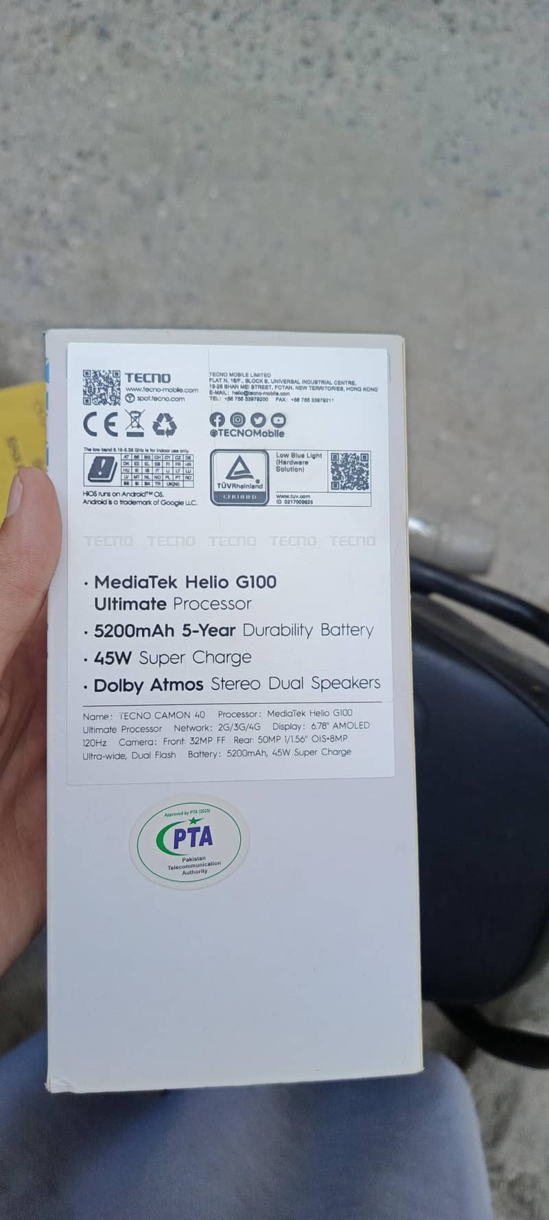 Tecno CAMON 40 8